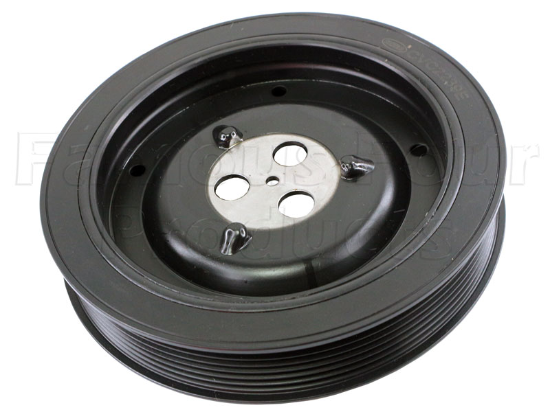 FF017086 - Crankshaft Pulley - Land Rover 90/110 & Defender