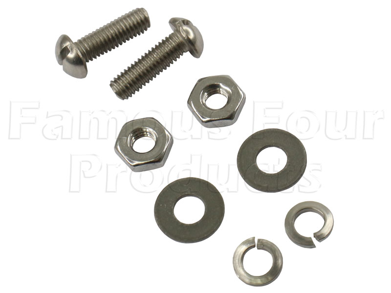 FF017111 - Screws and Nuts - LAND ROVER Badge Fixing - Land Rover Series IIA/III