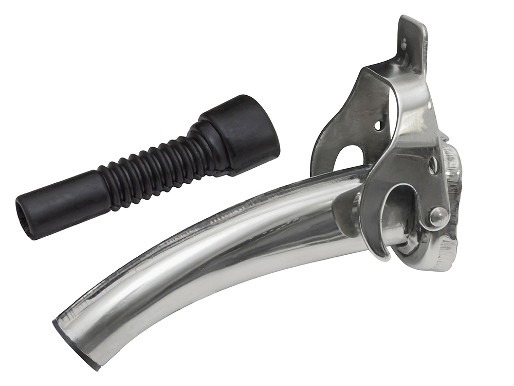 Jerry Can Spout - Semi-Flexible - Stainless Steel