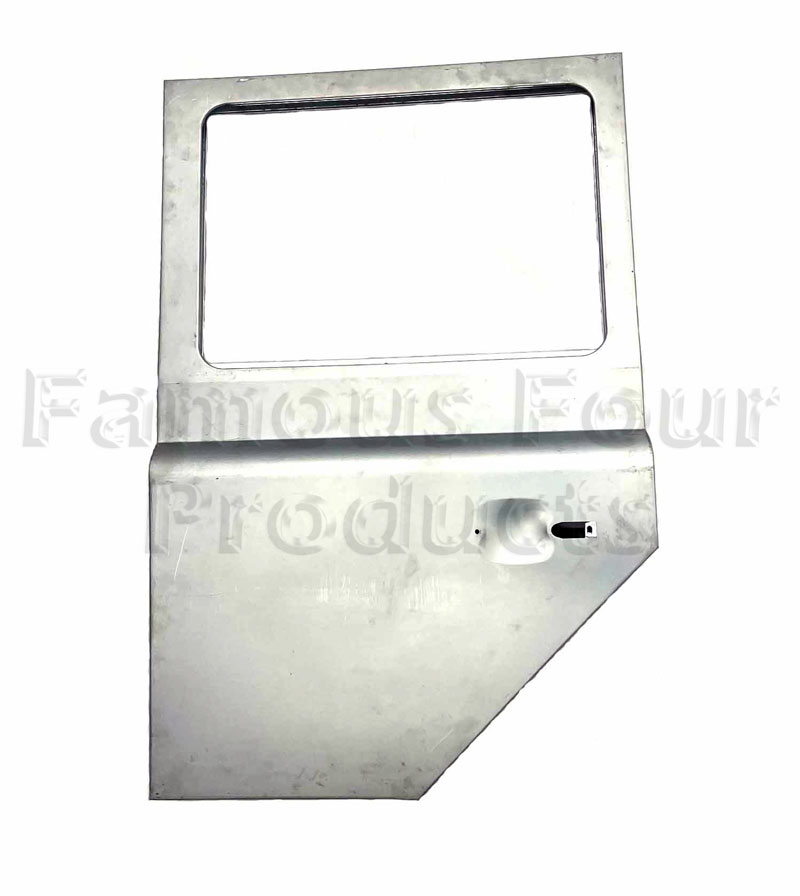Rear Side Door - Bare -With Galvanised Frame - Land Rover 90/110 & Defender (L316) - Body Repair Panels