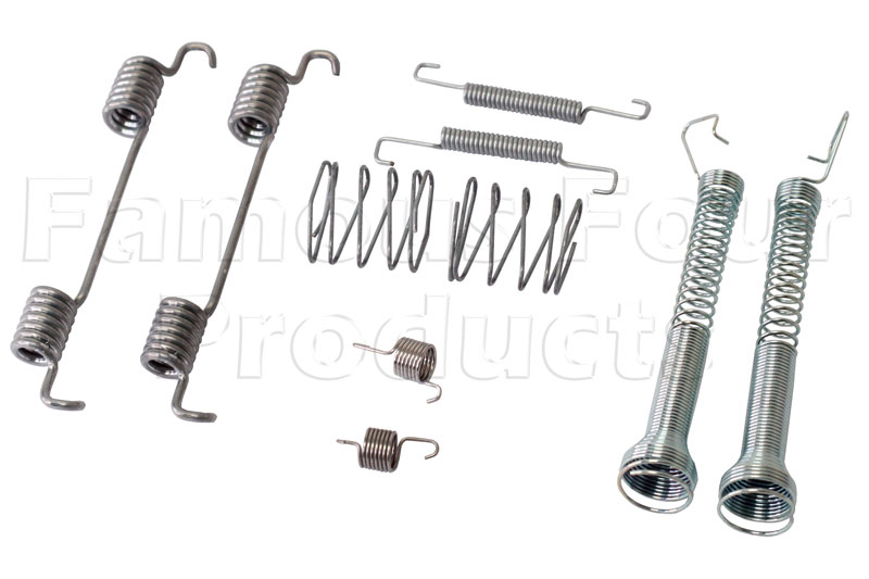 Fixing Springs for Handbrake Shoes - Land Rover Discovery 4 (L319) - Brakes