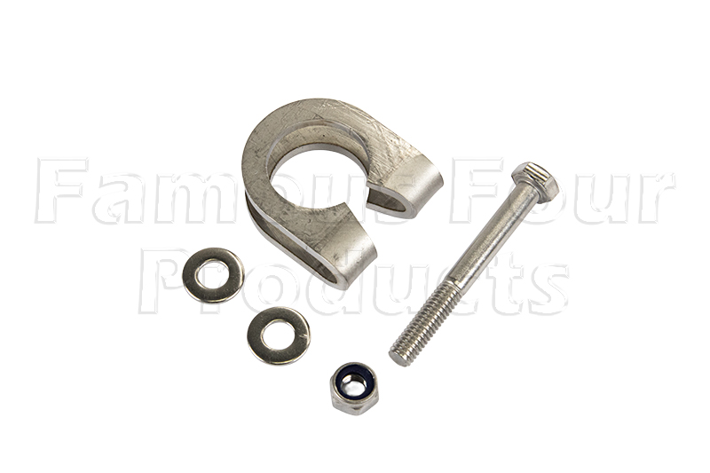 Clamp Kit - Track Rod End - Stainless Steel - Land Rover 90/110 & Defender (L316) - Steering Components