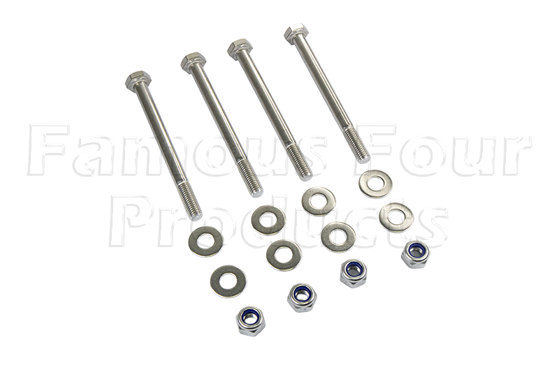 Nut & Bolt Kit - Towing Eye to Chassis - Stainless Steel - Land Rover 90/110 & Defender (L316) - Off-Road