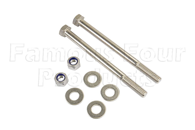 Nut & Bolt Kit - Panhard Rod Bracket to Chassis - Stainless Steel - Land Rover 90/110 & Defender (L316) - Suspension Parts