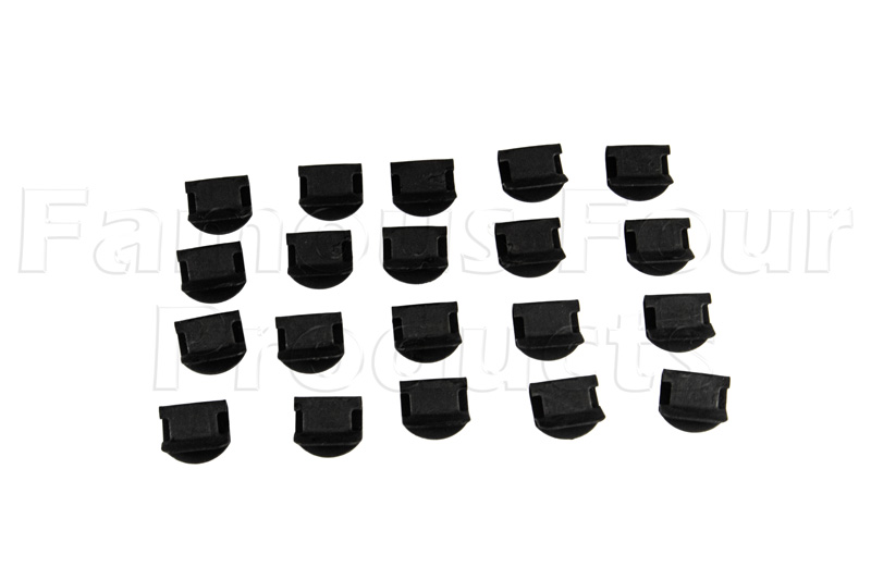 Trim Clips - Seat Covers to Frame - Classic Range Rover 1970-85 Models - Interior