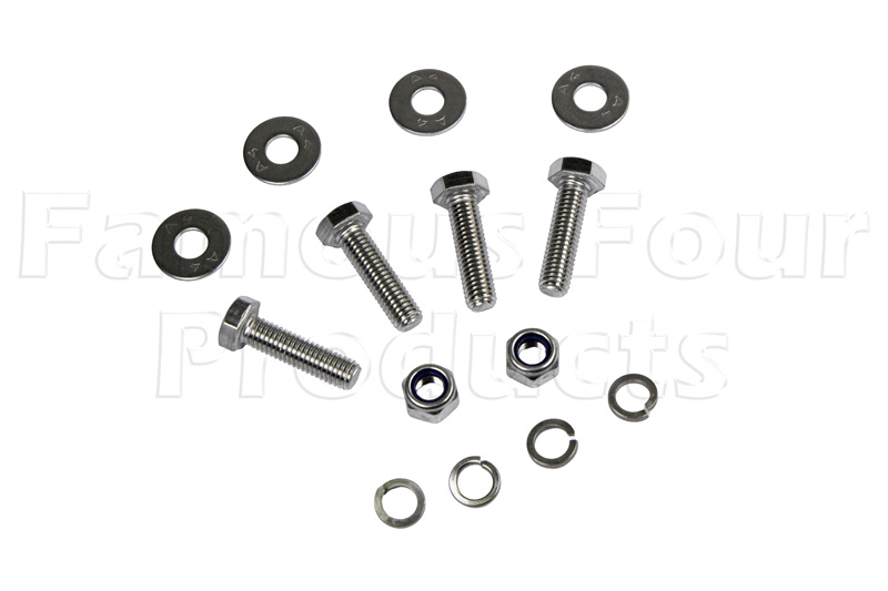 Anti-Roll Bar to Chassis Bracket Fixing Kit - Stainless Steel - Land Rover 90/110 & Defender (L316) - Suspension Parts