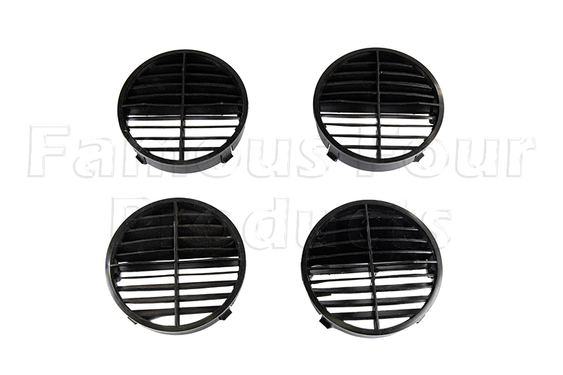 Demister Vents - Dashboard Top - Classic Range Rover 1970-85 Models - Cooling & Heating