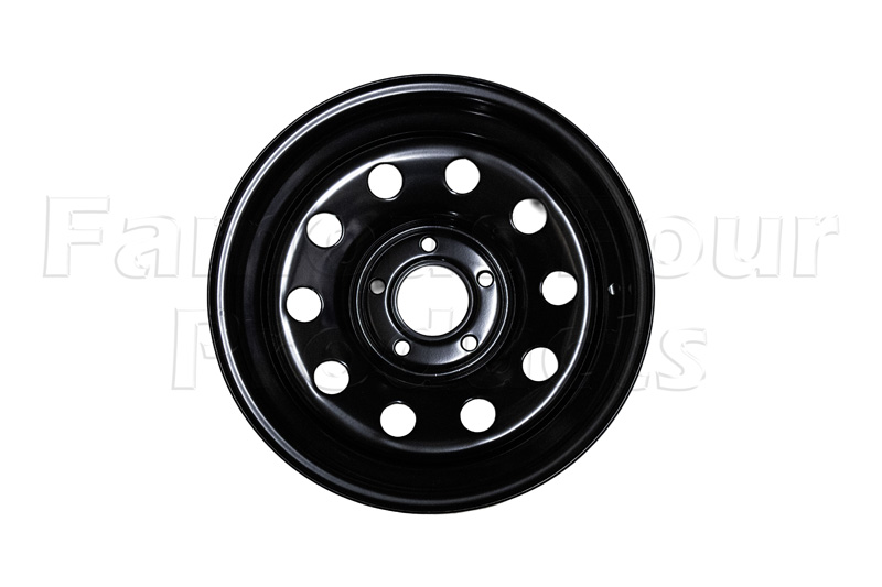 Steel Wheel - Black Modular - Land Rover Discovery Series II (L318) - Tyres, Wheels and Wheel Nuts
