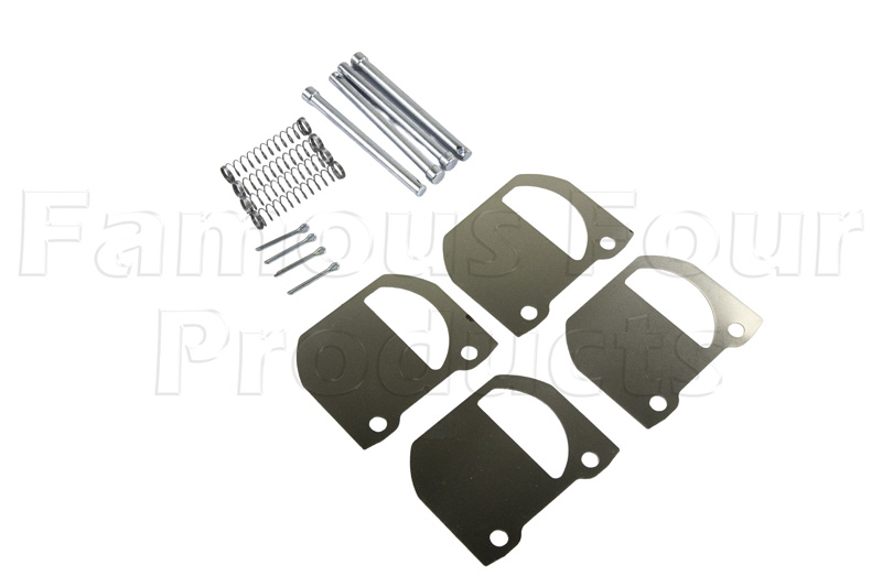 Brake Pad Fitting Kit (Pins & Clips) - Land Rover 90/110 & Defender (L316) - Rear Brakes