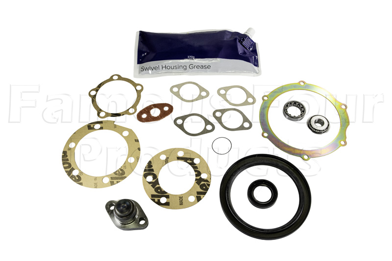 Kit - Swivel Housing Ball Overhaul - NO BALL - Land Rover 90/110 & Defender (L316) - Front Axle