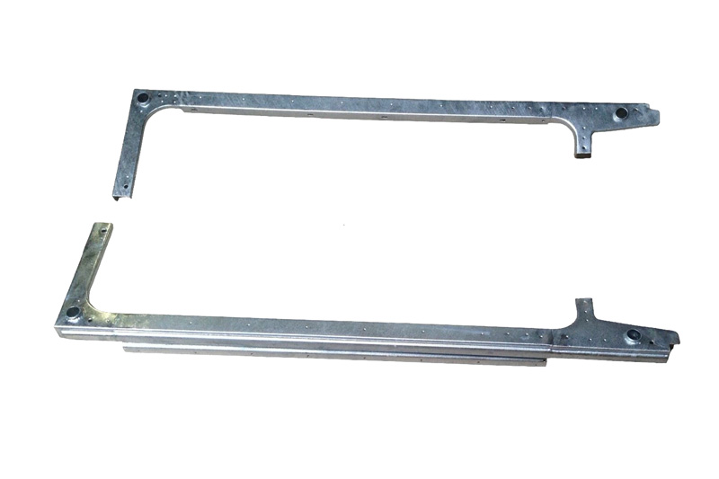 Rear Body Side Top Cappings - Galvanised - Land Rover Series IIA/III - Body