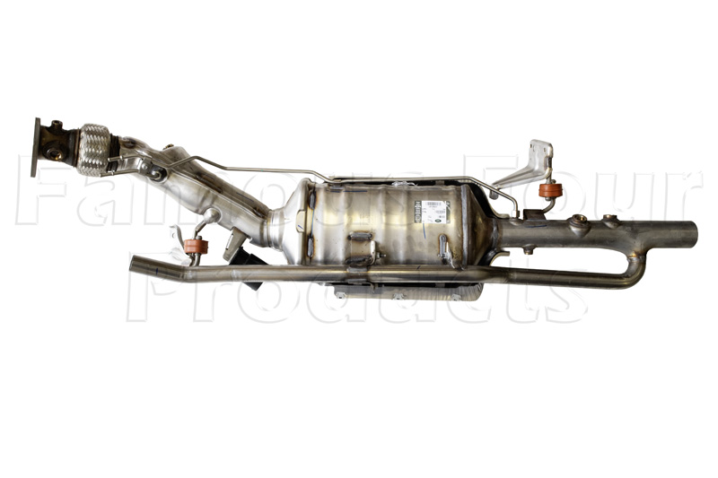 Catalyst and Diesel Particle Filter (DPF) - Land Rover Discovery Sport (L550) - Exhaust