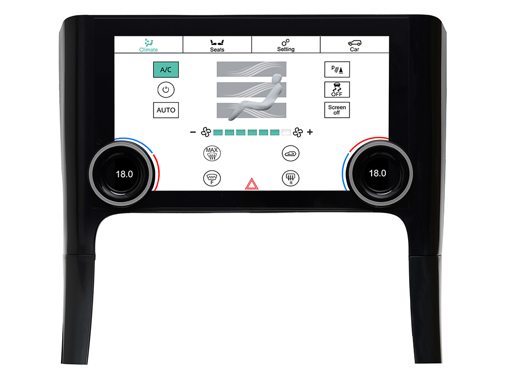 Touchscreen HVAC Climate Control Screen Upgrade - Range Rover Sport 2010-2013 Models (L320) - Interior