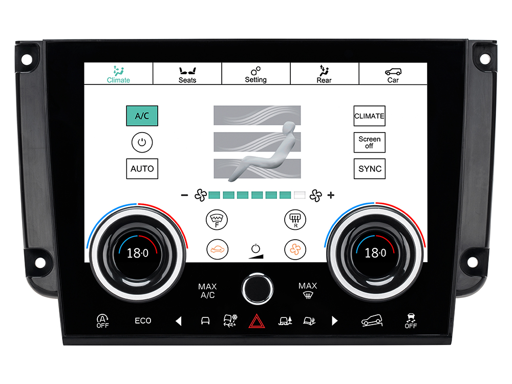 FF018222 - Touchscreen HVAC Climate Control Screen Upgrade - Land Rover Discovery Sport