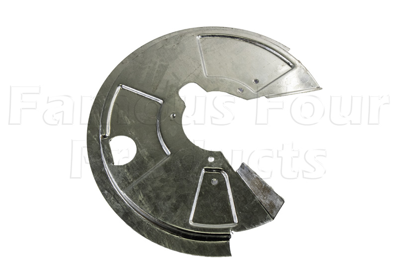 Shield - Rear Brake Disc - Galvanised - Land Rover Discovery 1994-98 - Brakes