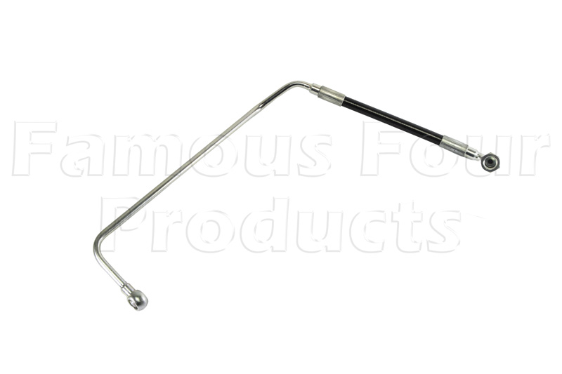FF018284 - Oil Feed Pipe - Turbocharger - Land Rover 90/110 & Defender